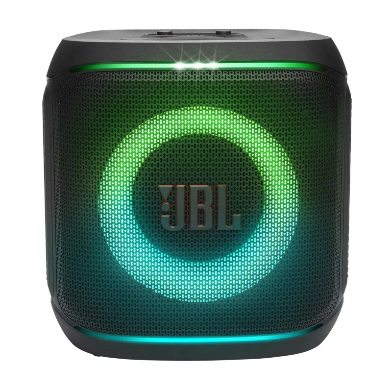 Nešiojamas mono garsiakalbis JBL Encore 2 Mono juodas – 100 W, atsparus vandens purslams, Bluetooth ir laidinis