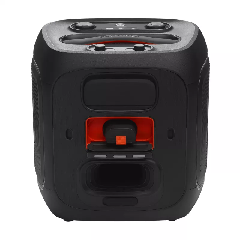 Nešiojamas mono garsiakalbis JBL Encore 2 Mono juodas – 100 W, atsparus vandens purslams, Bluetooth ir laidinis