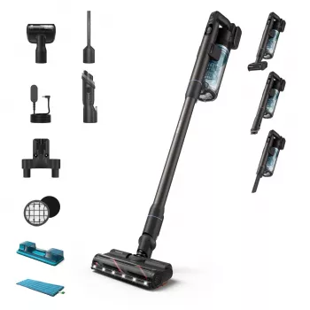 Philips XC7163/01 belaidis 2-in-1 dulkių siurblys ir šlapių grindų valymas, 0,6 l, mėlynas