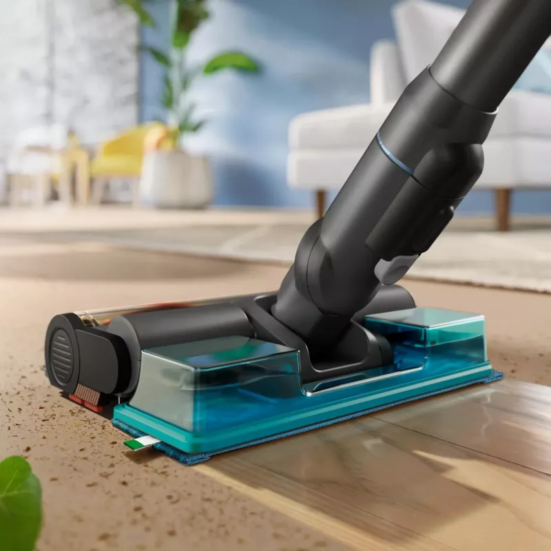 Philips XC7163/01 belaidis 2-in-1 dulkių siurblys ir šlapių grindų valymas, 0,6 l, mėlynas