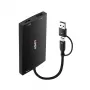Lindy 43430 vaizdo kabelio adapteris 0,11 m USB Type-C 2 x HDMI juodas