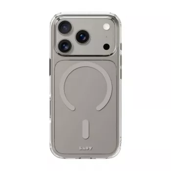 Dėklas LAUT CRYSTAL FLURO iPhone 17 Pro 16 cm Pilka