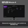 Belaidė žaidimų pelė Sony INZONE dešinei rankai, optinė, 30000 DPI, 70G pagreitis, ratukas