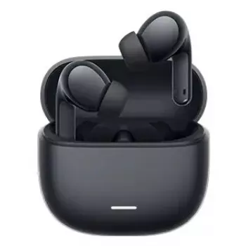 Belaidės ausinės Xiaomi REDMI Buds 8 Lite – TWS, Bluetooth, USB-C, 20–20000 Hz, 10 m, Juodos