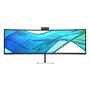 HP Series 5 Pro 49 colių DQHD konferencinis monitorius - 549pm, 124,5 cm (49 colių), 5120 x 1440 pikselių, Dual QHD, LCD, 5 ms, Juodas