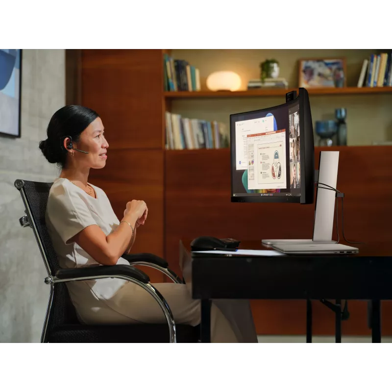 HP Series 5 Pro 49 colių DQHD konferencinis monitorius - 549pm, 124,5 cm (49 colių), 5120 x 1440 pikselių, Dual QHD, LCD, 5 ms, Juodas