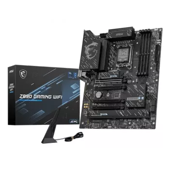 Motininė plokštė MSI Z890 Gaming WiFi – Intel Z890 ATX, LGA1851 (S1851), DDR5, 4x DIMM, Wi‑Fi 7, 2.5GbE, 3x M.2