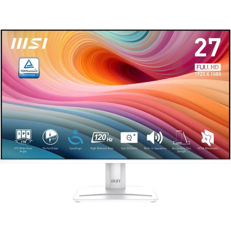Monitorius MSI Pro MP275W E2 68,6 cm (27 colių) Full HD LED baltas