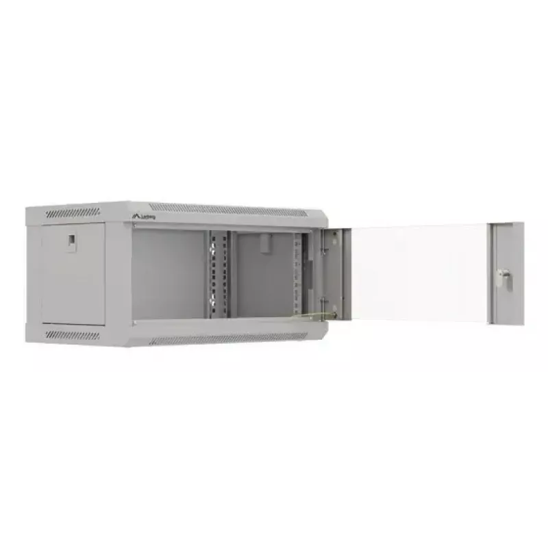 Sieninis stelažinis korpusas LANBERG WF03-5304-10S, 4U, 60 kg, pilkas, 281x540x350 mm