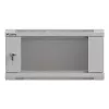Sieninis stelažinis korpusas LANBERG WF03-5304-10S, 4U, 60 kg, pilkas, 281x540x350 mm