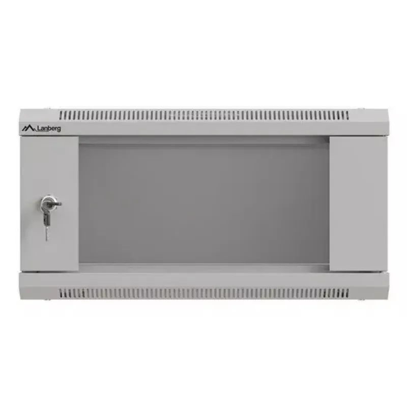 Sieninis stelažinis korpusas LANBERG WF03-5304-10S, 4U, 60 kg, pilkas, 281x540x350 mm