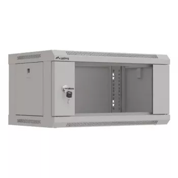 Sieninis stelažinis korpusas LANBERG WF03-5304-10S, 4U, 60 kg, pilkas, 281x540x350 mm