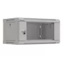 Sieninis stelažinis korpusas LANBERG WF03-5304-10S, 4U, 60 kg, pilkas, 281x540x350 mm