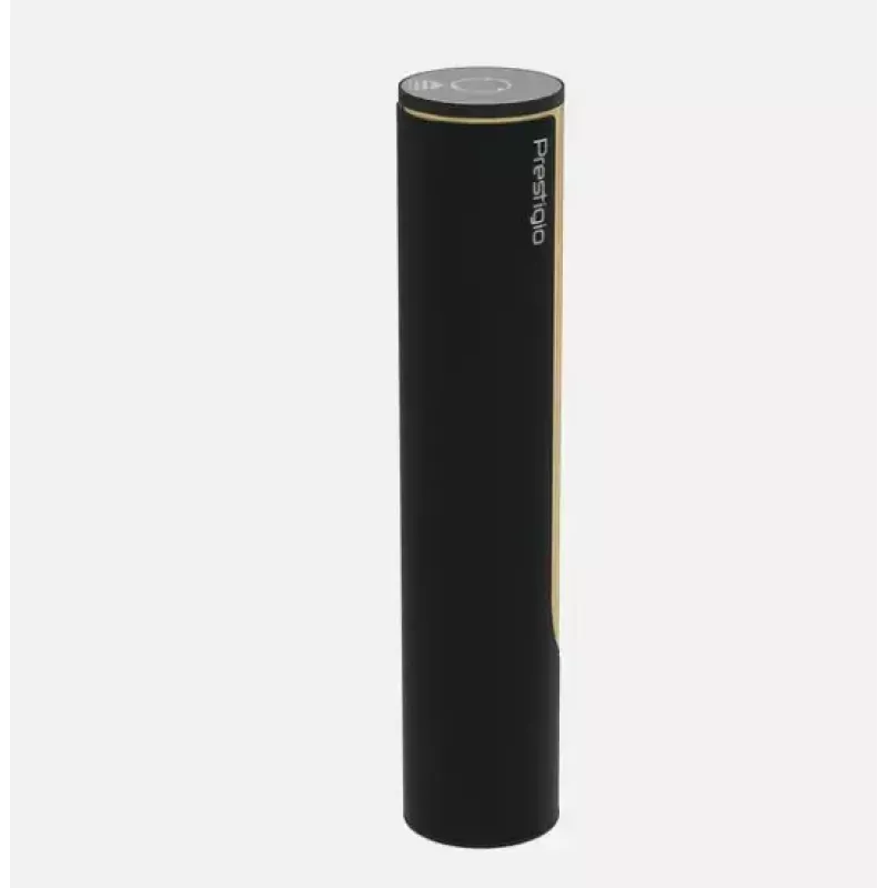 Elektrinis vyno atidarytuvas Prestigio PWO104GD, juodas/auksinis, aukštis 228 mm, svoris 350 g
