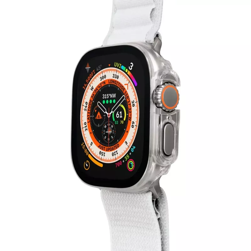 Dėklas laikrodžiui LAUT Shield, skirtas Apple Watch, patvari apsauga