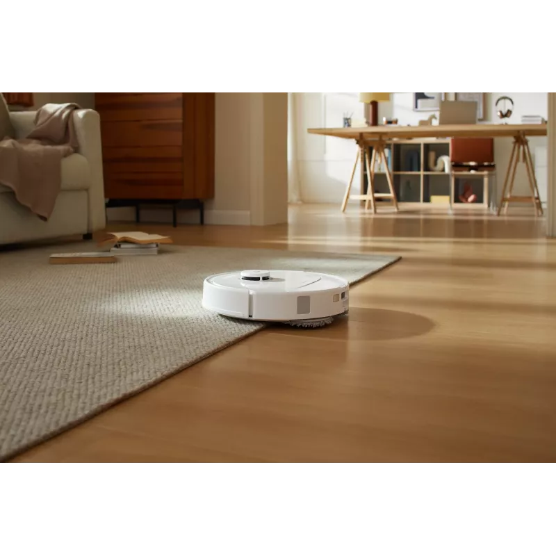 Roborock Qrevo C Pro baltas – robotas dulkių siurblys ir šluotstuvė