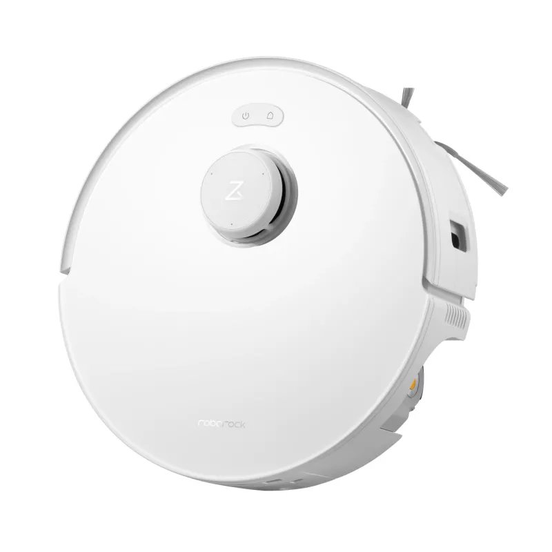 Roborock Qrevo Curv 2 Flow robot dulkių siurblys su šlapiu valymu, dulkėms skirtas maišelis 0,325 L, Li‑Ion 5200 mAh, 240 min, baltas