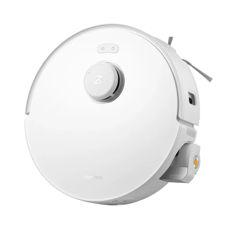 Roborock Qrevo Curv 2 Flow robot dulkių siurblys su šlapiu valymu, dulkėms skirtas maišelis 0,325 L, Li‑Ion 5200 mAh, 240 min, baltas