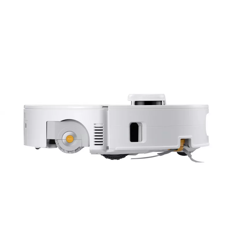 Roborock Qrevo Curv 2 Flow robot dulkių siurblys su šlapiu valymu, dulkėms skirtas maišelis 0,325 L, Li‑Ion 5200 mAh, 240 min, baltas