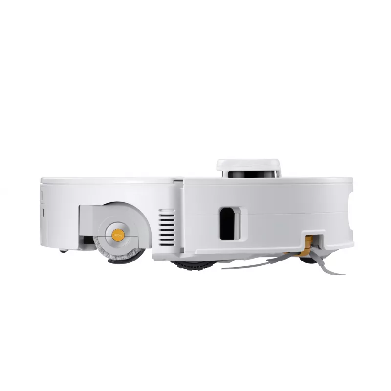 Roborock Qrevo Curv 2 Flow robot dulkių siurblys su šlapiu valymu, dulkėms skirtas maišelis 0,325 L, Li‑Ion 5200 mAh, 240 min, baltas
