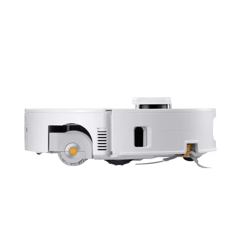 Roborock Qrevo Curv 2 Flow robot dulkių siurblys su šlapiu valymu, dulkėms skirtas maišelis 0,325 L, Li‑Ion 5200 mAh, 240 min, baltas
