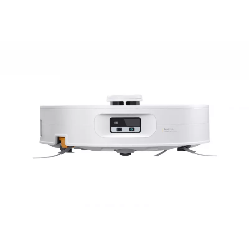 Roborock Qrevo Curv 2 Flow robot dulkių siurblys su šlapiu valymu, dulkėms skirtas maišelis 0,325 L, Li‑Ion 5200 mAh, 240 min, baltas