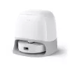 Roborock Qrevo Curv 2 Flow robot dulkių siurblys su šlapiu valymu, dulkėms skirtas maišelis 0,325 L, Li‑Ion 5200 mAh, 240 min, baltas