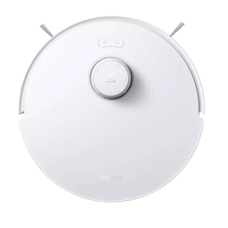 Roborock Qrevo Curv 2 Flow robot dulkių siurblys su šlapiu valymu, dulkėms skirtas maišelis 0,325 L, Li‑Ion 5200 mAh, 240 min, baltas