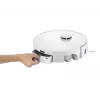 Roborock Qrevo Curv 2 Flow robot dulkių siurblys su šlapiu valymu, dulkėms skirtas maišelis 0,325 L, Li‑Ion 5200 mAh, 240 min, baltas