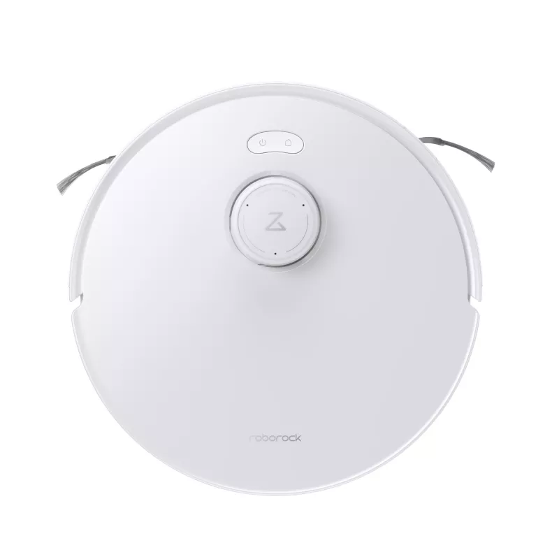 Roborock Qrevo Curv 2 Flow robot dulkių siurblys su šlapiu valymu, dulkėms skirtas maišelis 0,325 L, Li‑Ion 5200 mAh, 240 min, baltas