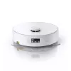 Roborock Qrevo Curv 2 Flow robot dulkių siurblys su šlapiu valymu, dulkėms skirtas maišelis 0,325 L, Li‑Ion 5200 mAh, 240 min, baltas
