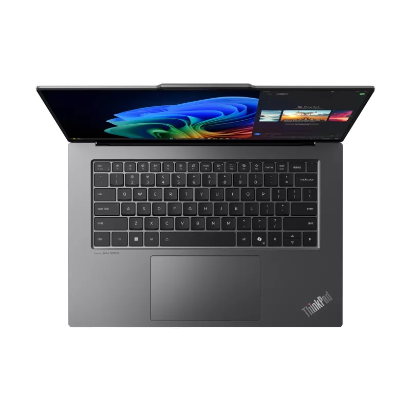 Nešiojamas kompiuteris Lenovo ThinkPad X9-15 Gen 1 Copilot+ PC — Intel Core Ultra 5 228V, 15,3 colio (38,9 cm) 2,8K, 32 GB LPDDR5x, 512 GB SSD, Windows 11 Pro, pilka