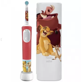 Braun Oral-B Vitality Pro Kids 3+ Lion King elektrinis dantų šepetėlis