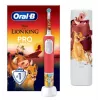 Oral-B Kids 80775003 elektrinis dantų šepetėlis vaikams, sukamoji-osciliuojanti technologija, baltas