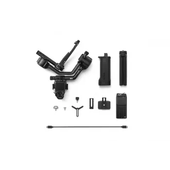 Rankinis kameros stabilizatorius DJI RS 5 — aliuminis, juodas, 30 h veikimo laikas, 1,46 kg