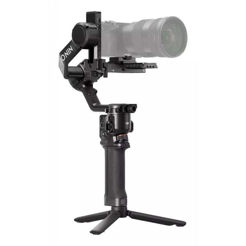 Rankinis kameros stabilizatorius DJI RS 5 — aliuminis, juodas, 30 h veikimo laikas, 1,46 kg