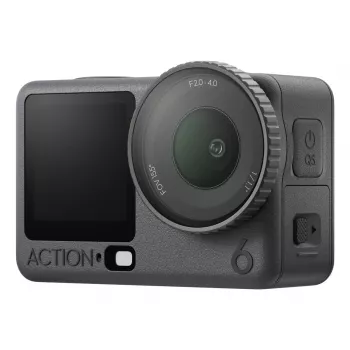 Veiksmo kamera DJI Osmo Action 6 Standartinis komplektas – 38 MP CMOS, 4K Ultra HD, 155° matymo laukas, 2x skaitmeninis priartinimas