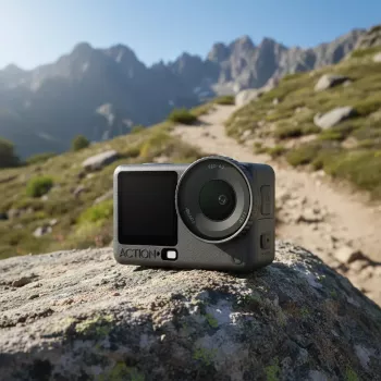 Veiksmo kamera DJI Osmo Action 6 Standartinis komplektas – 38 MP CMOS, 4K Ultra HD, 155° matymo laukas, 2x skaitmeninis priartinimas