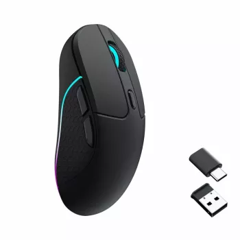 Pelinė Keychron M3 RF belaidė + Bluetooth (juoda)