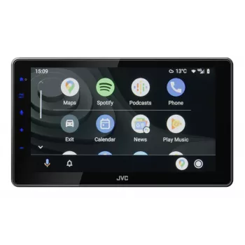 JVC KW-Z900DBW 9 colių 1-DIN automobilio imtuvas su DAB, Bluetooth, WiFi, CarPlay/Android Auto