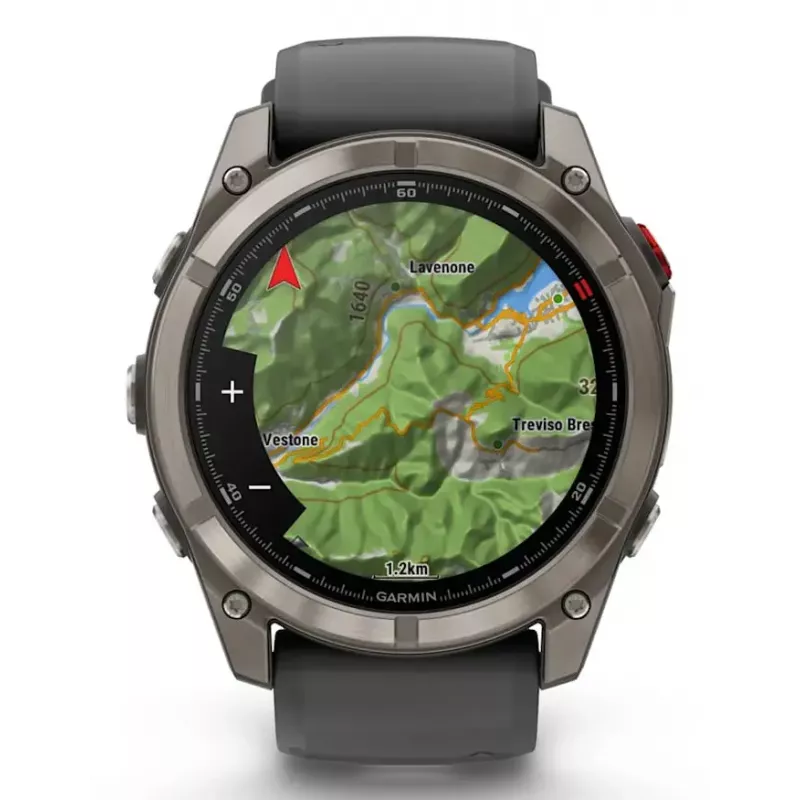 Išmanusis laikrodis Garmin fēnix 8 Pro AMOLED 1.4 colio 454x454 GPS Wi-Fi