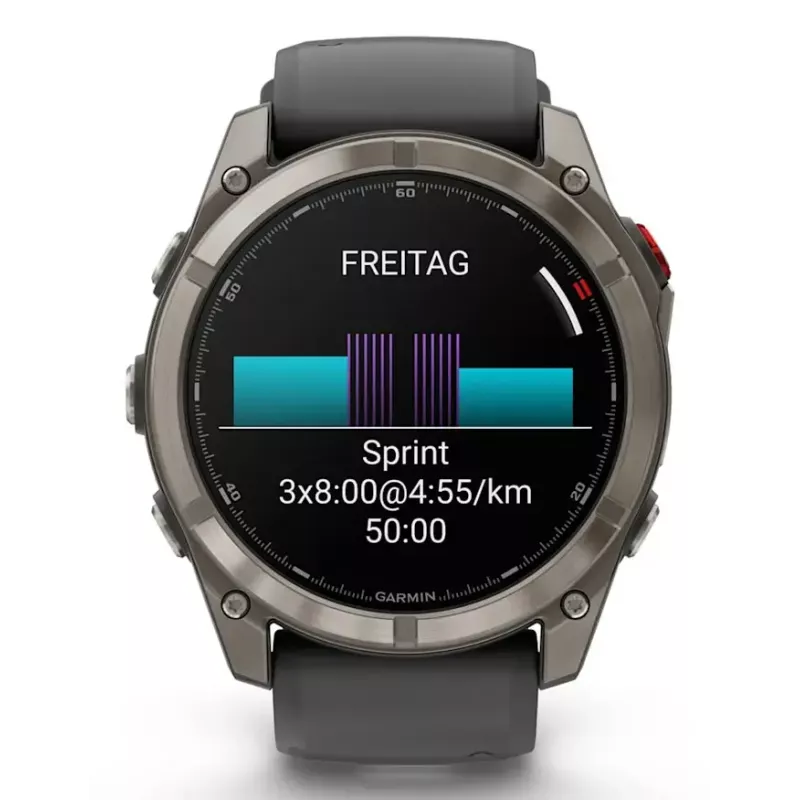 Išmanusis laikrodis Garmin fēnix 8 Pro AMOLED 1.4 colio 454x454 GPS Wi-Fi