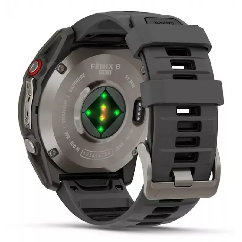 Išmanusis laikrodis Garmin fēnix 8 Pro AMOLED 1.4 colio 454x454 GPS Wi-Fi