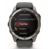 Išmanusis laikrodis Garmin fēnix 8 Pro AMOLED 1.4 colio 454x454 GPS Wi-Fi