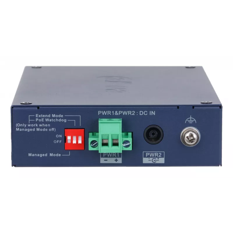 Valdomas pramoninis jungiklis DAHUA CHS4106-4ET-60 — 6 prievadai, 4x PoE 10/100, L2, 4,8 Gbit/s, 8000 MAC