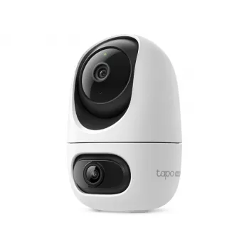 IP stebėjimo kamera TP-Link Tapo C245D 2304×1296, 3.1 mm objektyvas, 104,3° horiz., lubų/sienos montavimas, belaidė, vidaus, balta