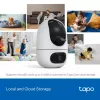 IP stebėjimo kamera TP-Link Tapo C245D 2304×1296, 3.1 mm objektyvas, 104,3° horiz., lubų/sienos montavimas, belaidė, vidaus, balta