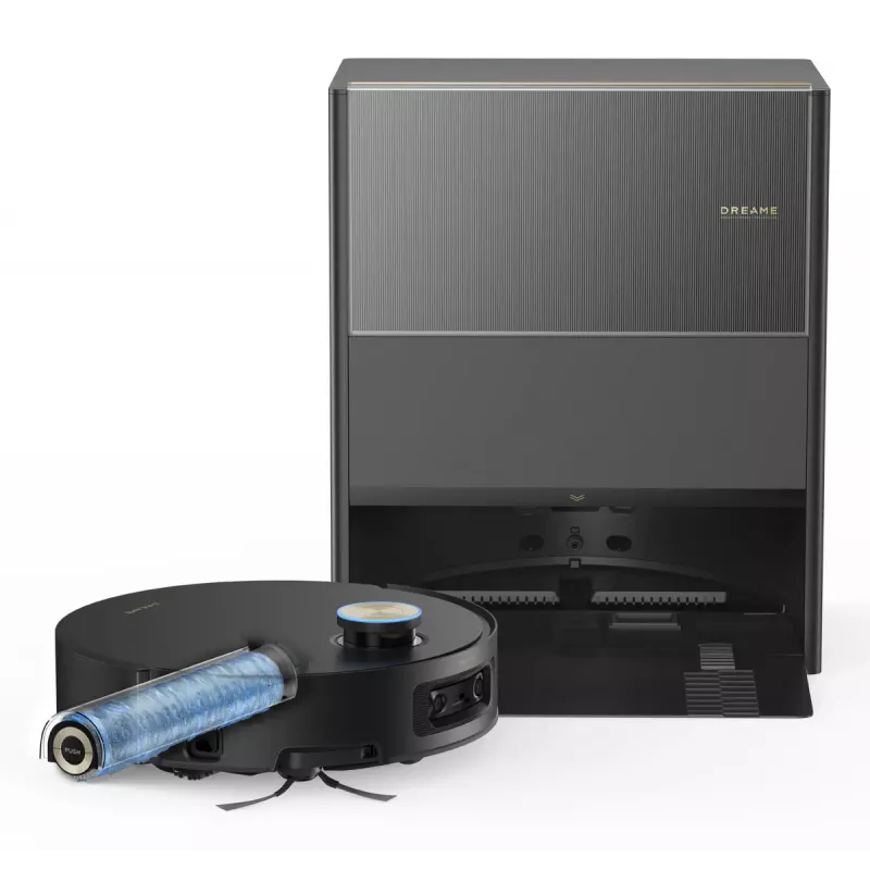 Robotinis dulkių siurblys Dreame Aqua10 Ultra Roller Black