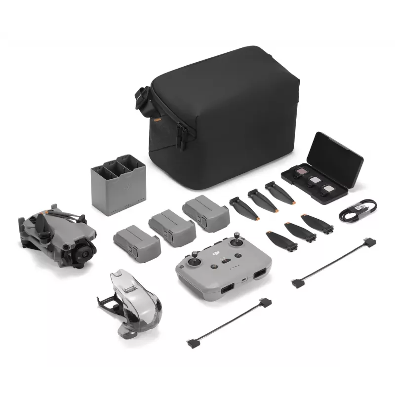 DJI MINI 5 PRO Fly More Combo (RC-N3) – lengvas dronas su 50 MP jutikliu, Lidar, 3 akumuliatoriais ir nuotolinio valdymo pultu