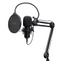 Podcast mikrofonas TRUST GXT 270 Emita II+ – kondensatorinis USB, laidinis, metalinis korpusas, juodas, 2,5 m laidas